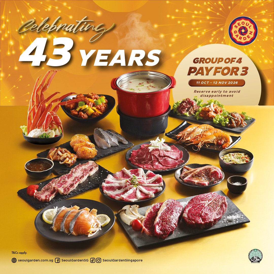 Seoul Garden 43rd Anniversary