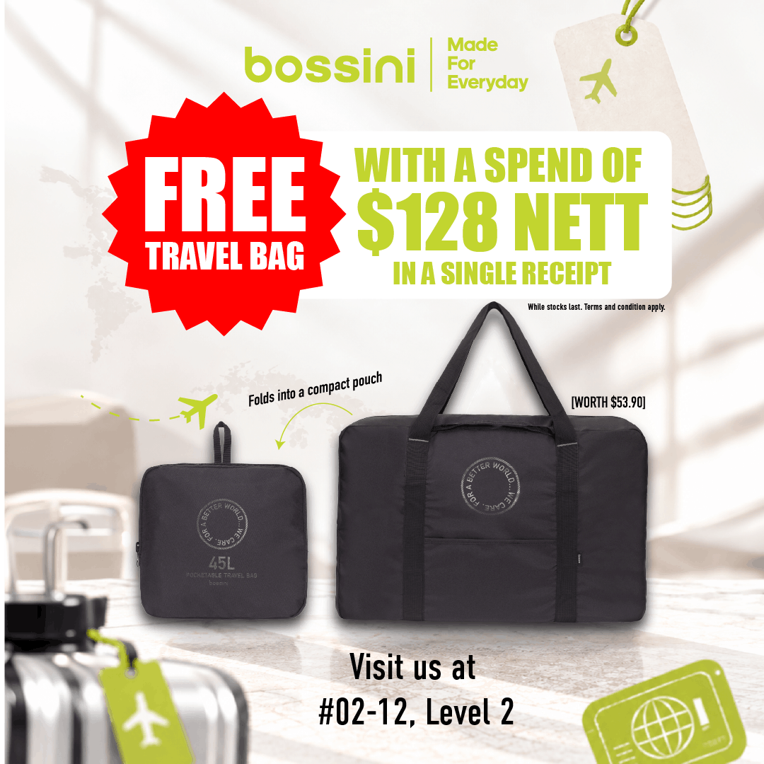Bossini GWP Foldable Travel Bag