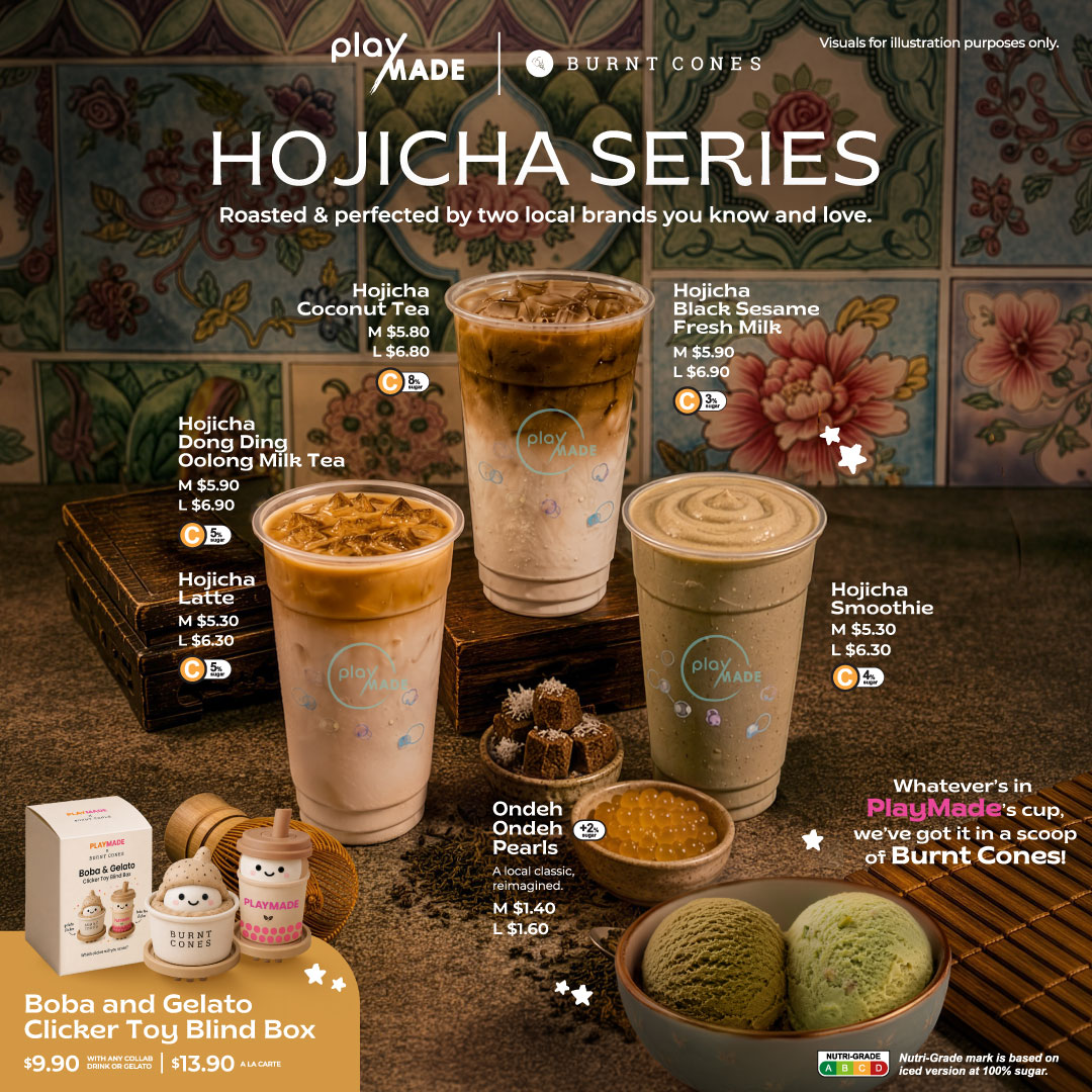 Where Hojicha Meets Local Flavours
