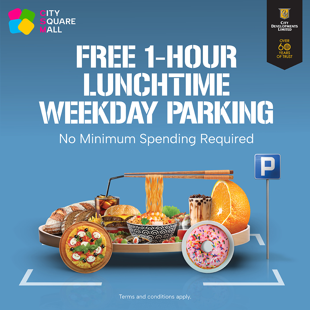 Free 1-Hour Lunchtime Weekday Parking