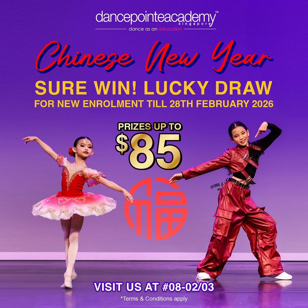 Dancepointe SURE WIN CNY Lucky Draw