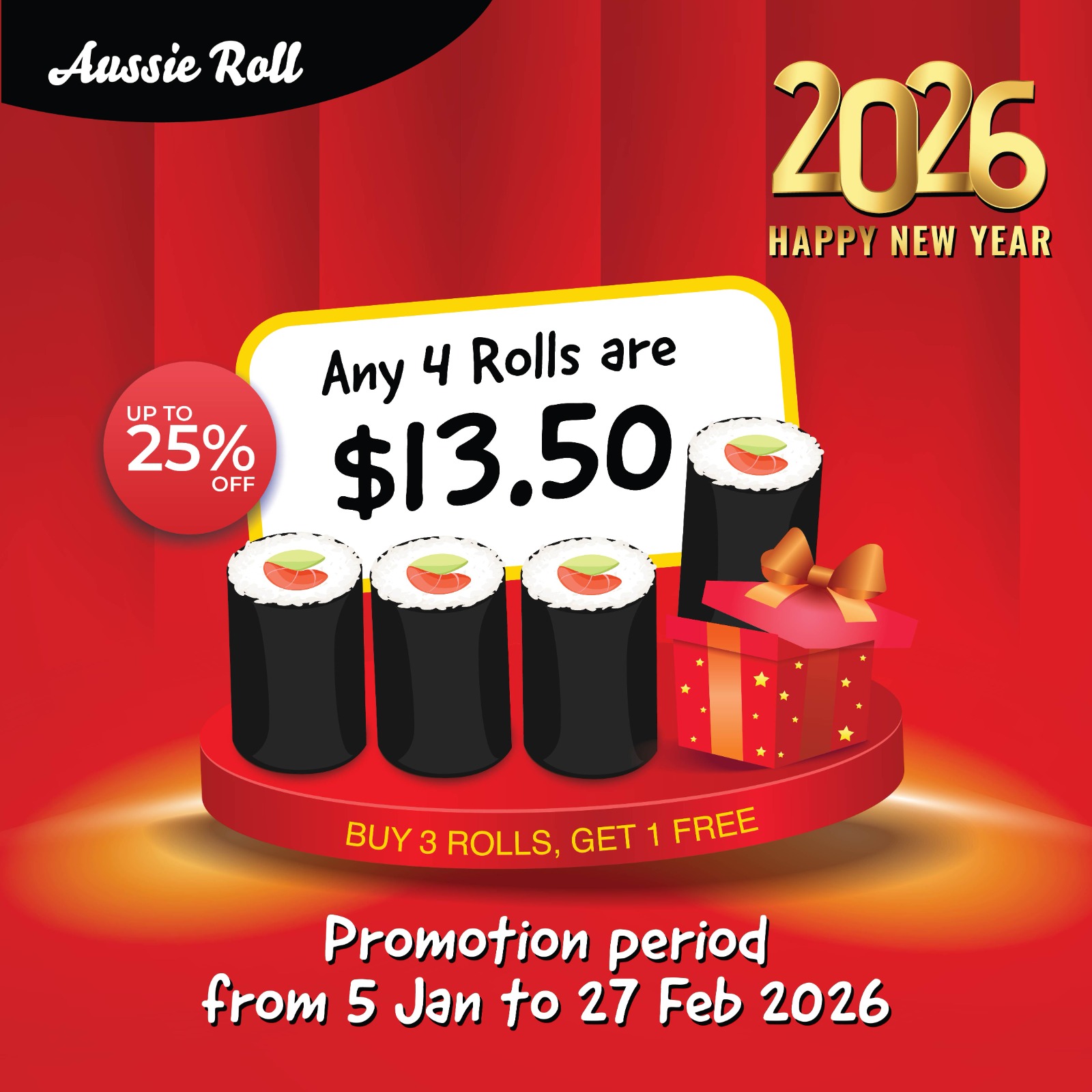 New Year 2026 Promotion