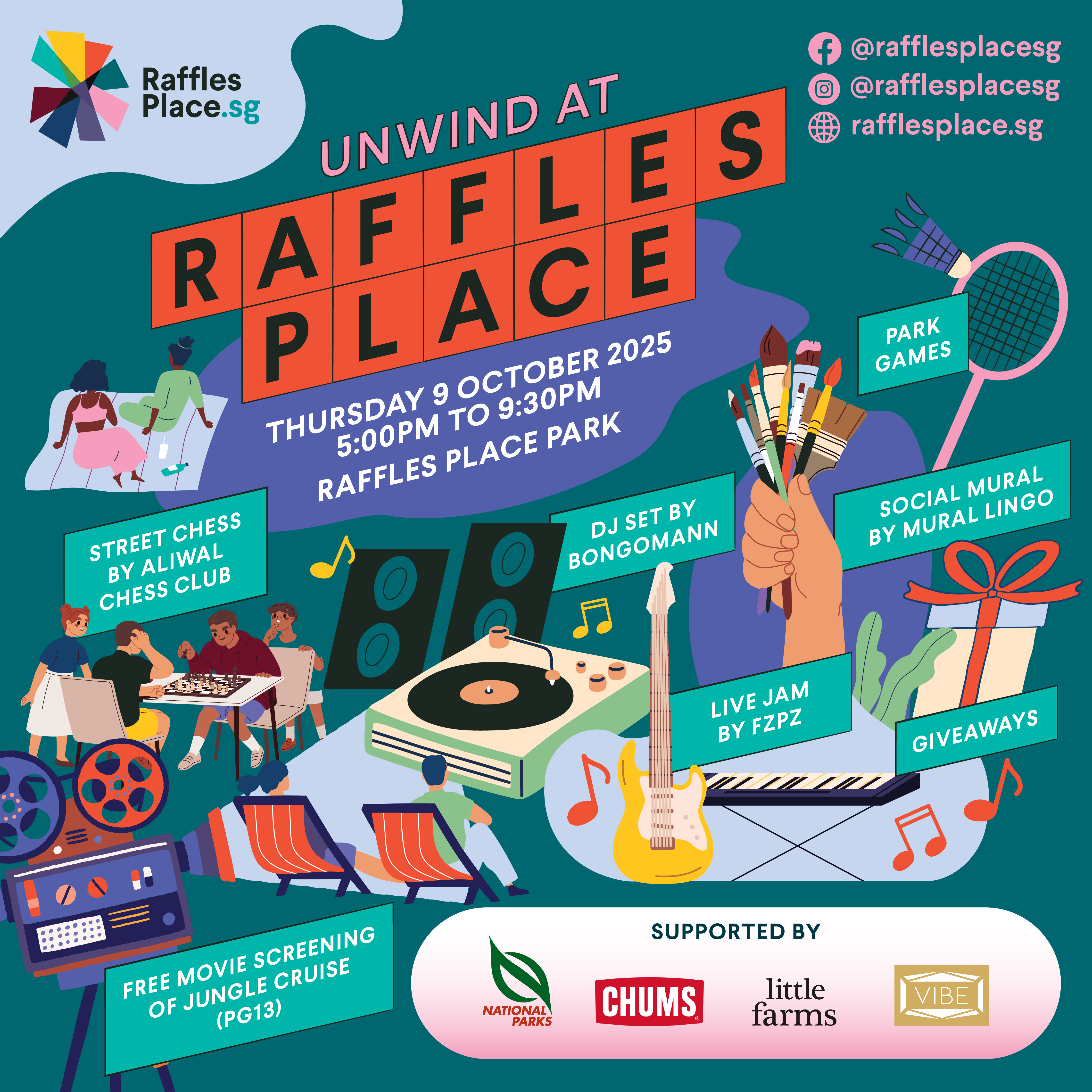 UNWIND @ Raffles Place Returns On 9 Oct 2025